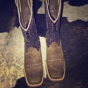 Ariat Women's Vaquera Square Toe Western Boots